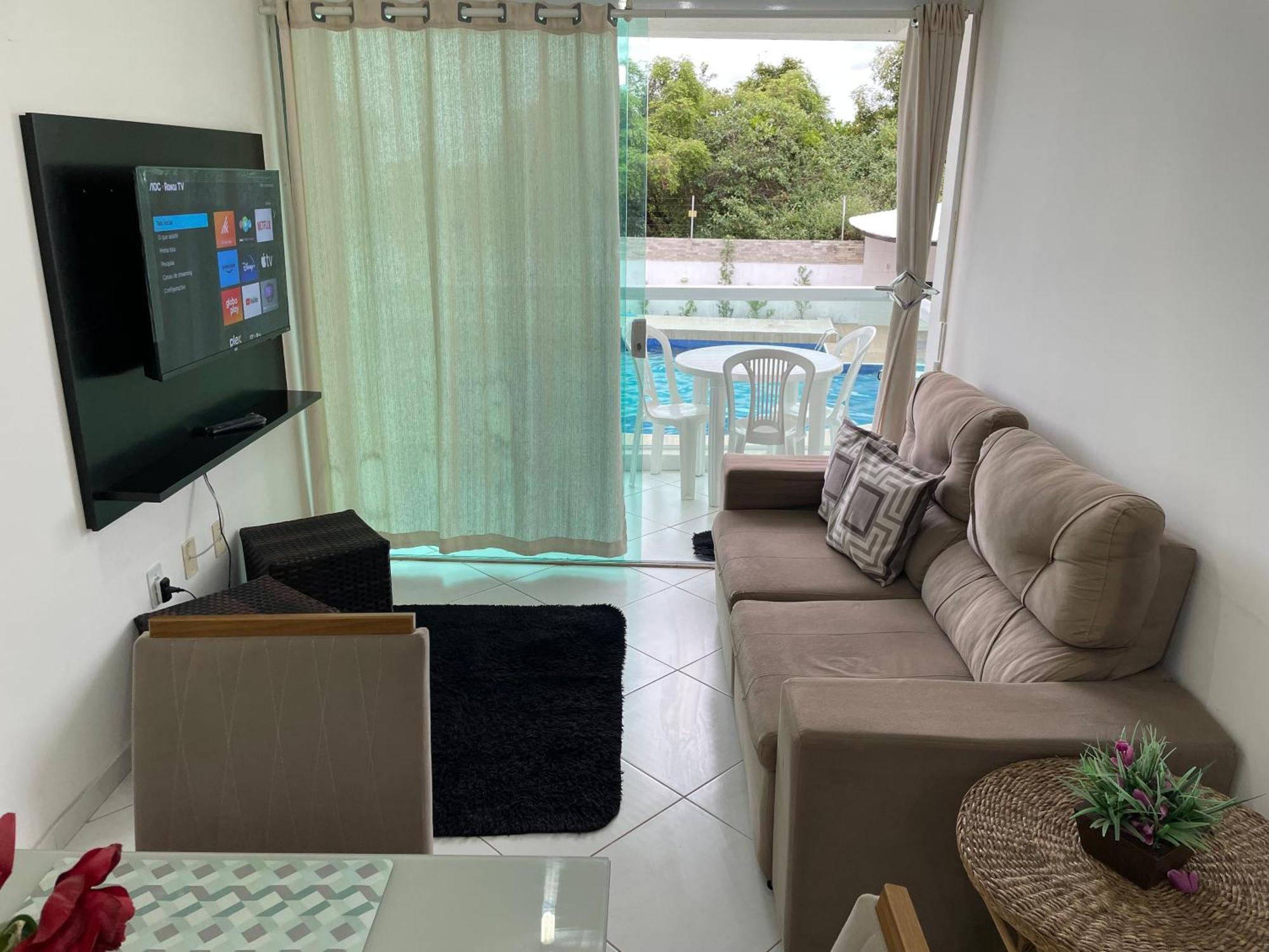 Апартаменты Mar E Sol Residencial 2 Quartos C Ar Condicionado,500 Metros Da Praia De Jacuma Конди Экстерьер фото